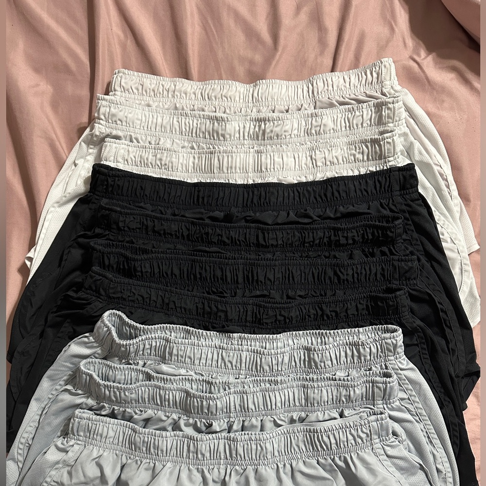 10 pairs - Nike Tempo Shorts XXL